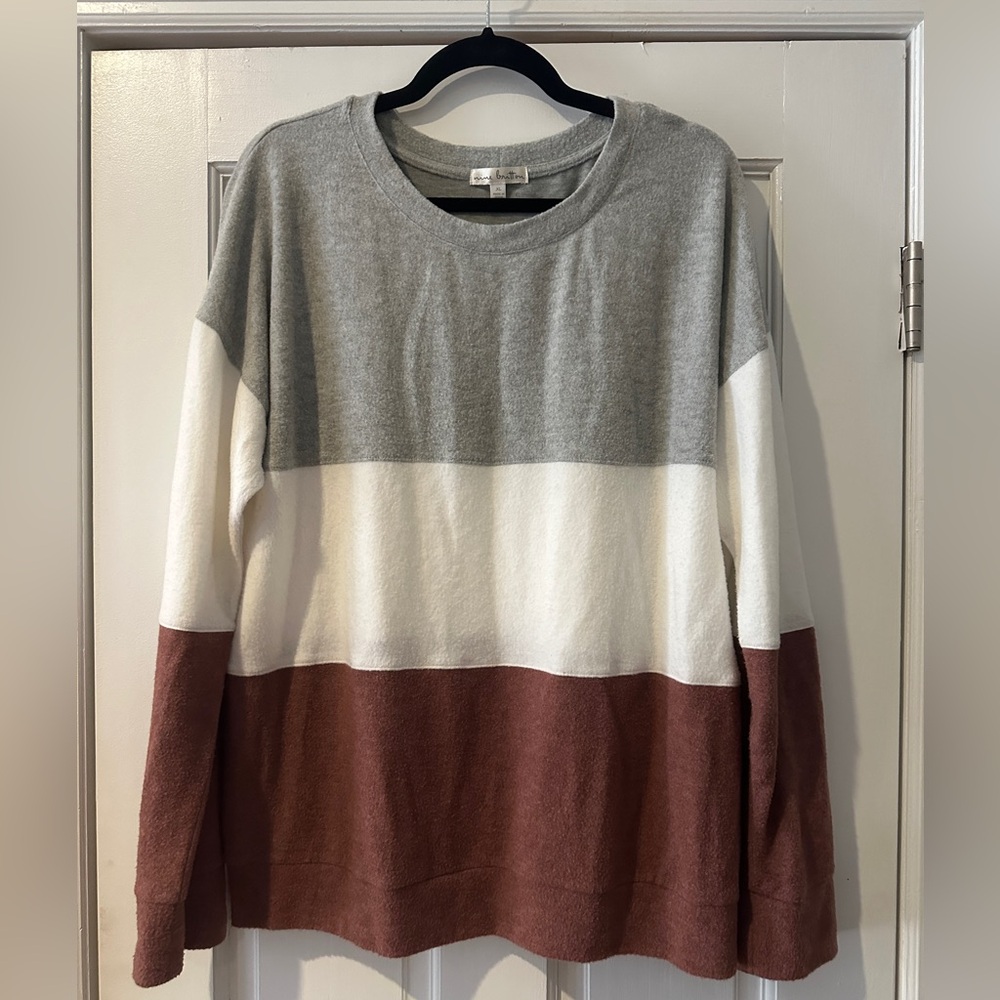 Nine Britton Dalia Brushed Knit Top (Sweater)